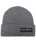 Large Woven Patch Premium Beanie (2 Colors)