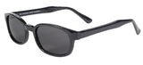 11 X - KD'S BLK FRAME/SMOKE LENS