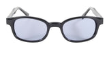112 X - KD'S BLK FRAME/LIGHT BLUE LENS