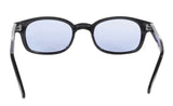 112 X - KD'S BLK FRAME/LIGHT BLUE LENS