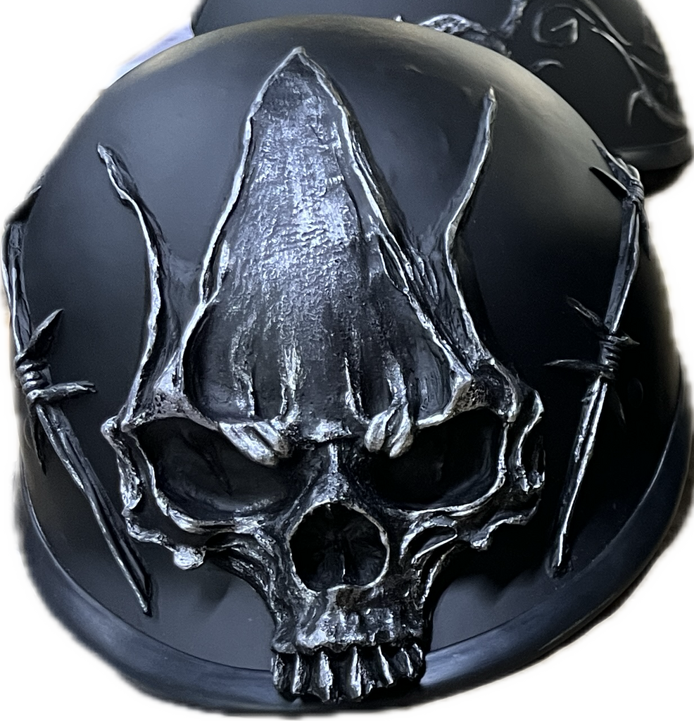 American BADASS Destroyer Wired Smallest DOT Certified Motorcycle Helm – Route 32 Riding Gear