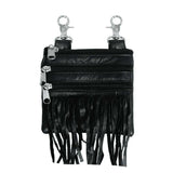Sleek Cowhide Women’s Clip on Bag