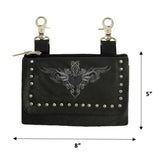 Women’s Premium Cowhide Clip on Leather Bag