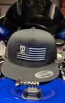 215 Moto Embroidered Flag Logo snapback Trucker Hat