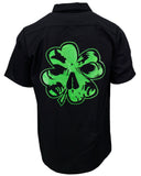 "Lucky" Embroidered Industrial Shop Shirt