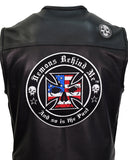 10 Inch Embroidered, Sew-On Patch - 5 Designs to Choose From