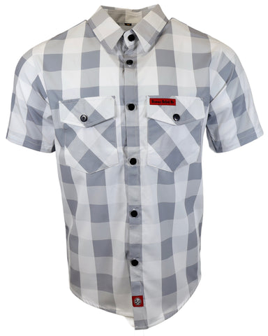 The "Great White" Light-Weight 4-Way Stretch Button Up