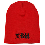 DBM Circle Skull Beanies!  Red, Black, & Purple!