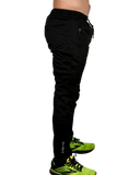Men's Black Performance Joggers