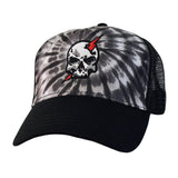 Festival Tie-Dye Embroidered Trucker Hats