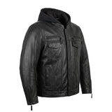 Dragon - Men's Premium Leather Motorcycle Jacket