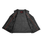 Women's Gray Single Back Panel Concealed Carry Vest