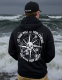 Nautical Compass Unisex Zip-Up Hoodie