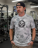 Classic Logo Camo-Hex  Premium Performance Tee