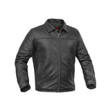 Men's Black Drum Dyed New Zealand Lambskin Jacket