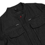 Mens Rough Rub-Off Denim Jacket