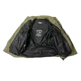 Sargeant - Men's armored Motorcycle Flannel Shirt (Green)