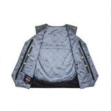 Hammer down Men's Western Style Leather Biker Vest