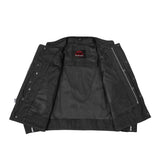 Mens Rough Rub-Off Denim Jacket