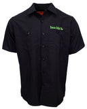 "Lucky" Embroidered Industrial Shop Shirt