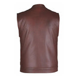 Custer - Unik Mens Motorcycle Biker Leather Club Vest
