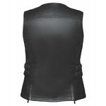 Midnight Cowgirl - Ladies Premium Leather Vest