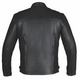 Black Iron - Men's Motorcycle Leather Jacket