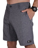 Gray Stretch Hybrid Shorts