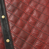 Kingsnake Men’s Motorcycle Leather Vest