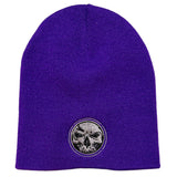 DBM Circle Skull Beanies!  Red, Black, & Purple!