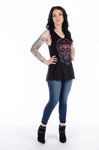 7551 Calavera Lace Back