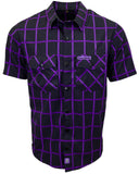 "Raven" Light-Weight 4-Way Stretch Button Up