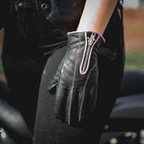 Purple Reign - Women's Leather Motorcycle Gloves