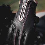 Purple Reign - Women's Leather Motorcycle Gloves