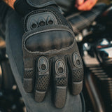 Ironmesh - Men's Leather/Textile Motorcycle Gloves