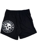 Women's Premium Black Stretch Board Short
