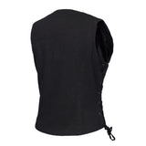 Women's Denim Classic Side Lace Vest