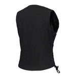 Women's Denim Classic Side Lace Vest