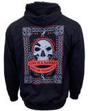 The "Gambler" Black Premium Hoodie w/3D Puff Printing