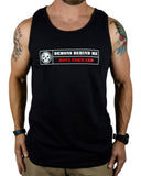 Men's "F The Past" Black Tank
