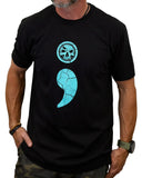 Semicolon Suicide Prevention Light-Weight T-Shirt