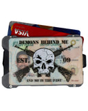 AR Tactical Wallet w/Chain Clip & ID Holder (wallet chain sold separately)