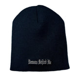 Semicolon Black Beanie