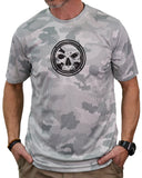 Classic Logo Camo-Hex  Premium Performance Tee