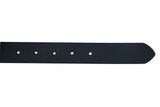 BLT Super Cool Curved Pattern Studded Leather Belt