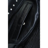 Biker Babe Women's Studded Leather Motorcycle Vest