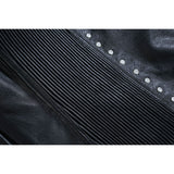Biker Babe Women's Studded Leather Motorcycle Vest