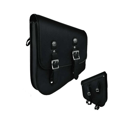 Black -. Left Side PVC Swing Arm Bag