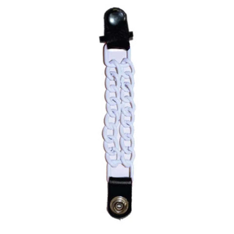 Black Leather Vest Extenders