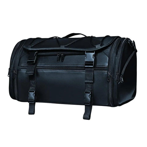 Black Round  - Textile Travel Bags